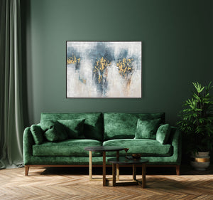 Oil on Canvas 25 Framed Abstract Painting 120 x 90cm - Berkeley Designs