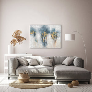 Oil on Canvas 25 Framed Abstract Painting 120 x 90cm - Berkeley Designs