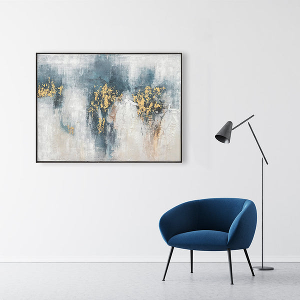 Oil on Canvas 25 Framed Abstract Painting 120 x 90cm - Berkeley Designs