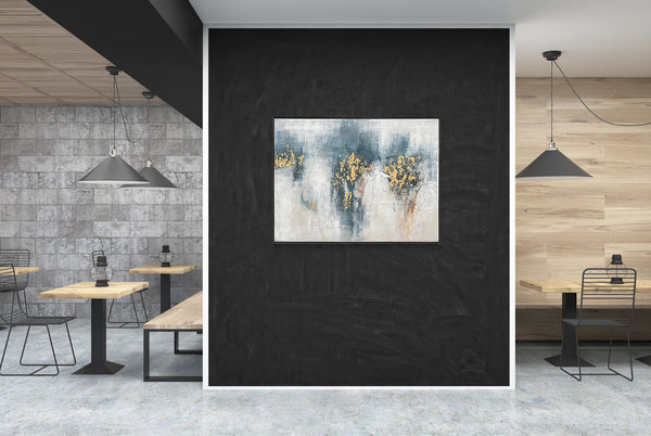 Oil on Canvas 25 Framed Abstract Painting 120 x 90cm - Berkeley Designs