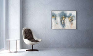 Oil on Canvas 25 Framed Abstract Painting 120 x 90cm - Berkeley Designs