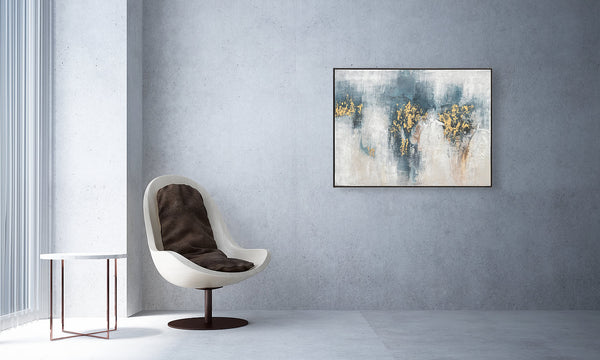 Oil on Canvas 25 Framed Abstract Painting 120 x 90cm - Berkeley Designs