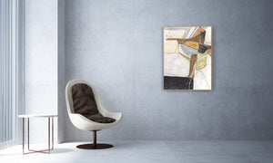 Oil on Canvas 26 Framed Abstract Painting 90 x 120cm - Berkeley Designs