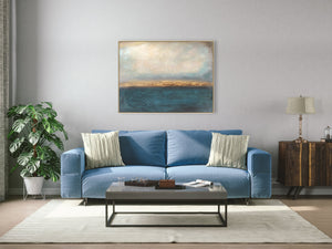 Oil on Canvas 29 Framed Abstract Painting 120 x 90cm - Berkeley Designs