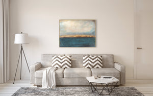 Oil on Canvas 29 Framed Abstract Painting 120 x 90cm - Berkeley Designs