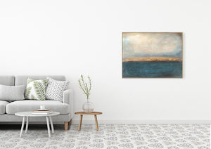 Oil on Canvas 29 Framed Abstract Painting 120 x 90cm - Berkeley Designs