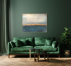 Oil on Canvas 29 Framed Abstract Painting 120 x 90cm - Berkeley Designs