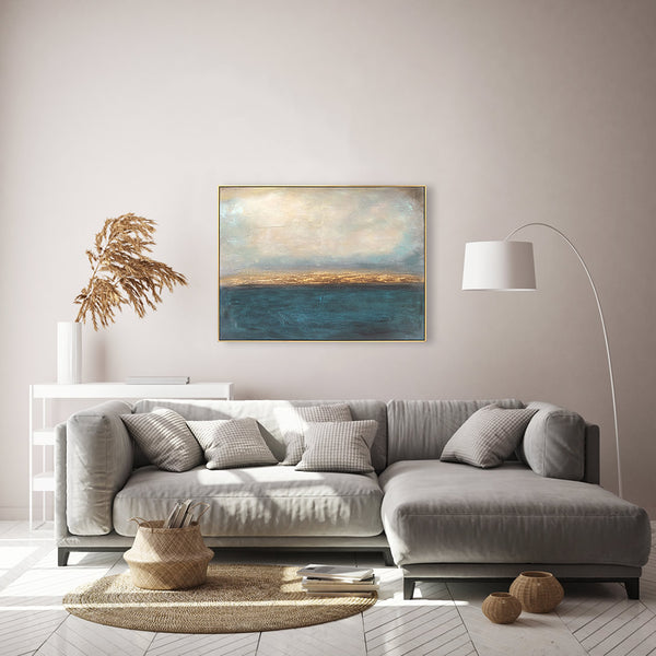 Oil on Canvas 29 Framed Abstract Painting 120 x 90cm - Berkeley Designs