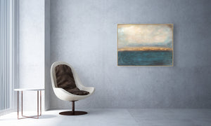Oil on Canvas 29 Framed Abstract Painting 120 x 90cm - Berkeley Designs