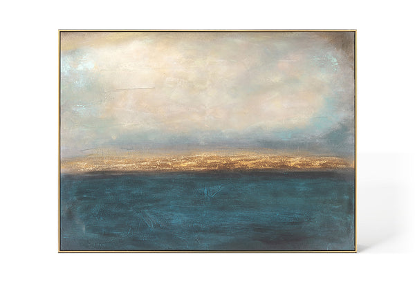 Oil on Canvas 29 Framed Abstract Painting 120 x 90cm - Berkeley Designs