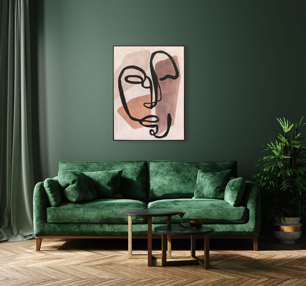 Oil on Canvas 30 Framed Abstract Painting 120 x 90cm - Berkeley Designs