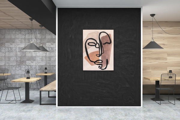 Oil on Canvas 30 Framed Abstract Painting 120 x 90cm - Berkeley Designs