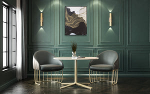 Abstract Design 31 Framed Canvas Print 90 x 120cm - Berkeley Designs