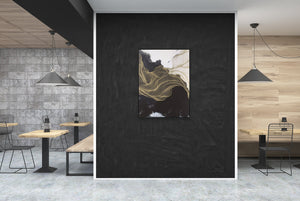 Abstract Design 31 Framed Canvas Print 90 x 120cm - Berkeley Designs
