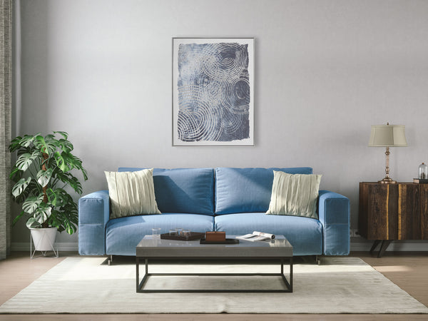 Abstract Design 34 Framed Canvas Print 80 x 100cm - Berkeley Designs