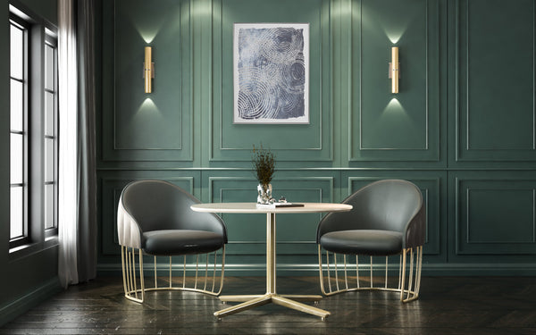 Abstract Design 34 Framed Canvas Print 80 x 100cm - Berkeley Designs