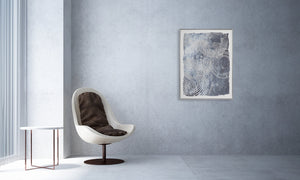 Abstract Design 34 Framed Canvas Print 80 x 100cm - Berkeley Designs