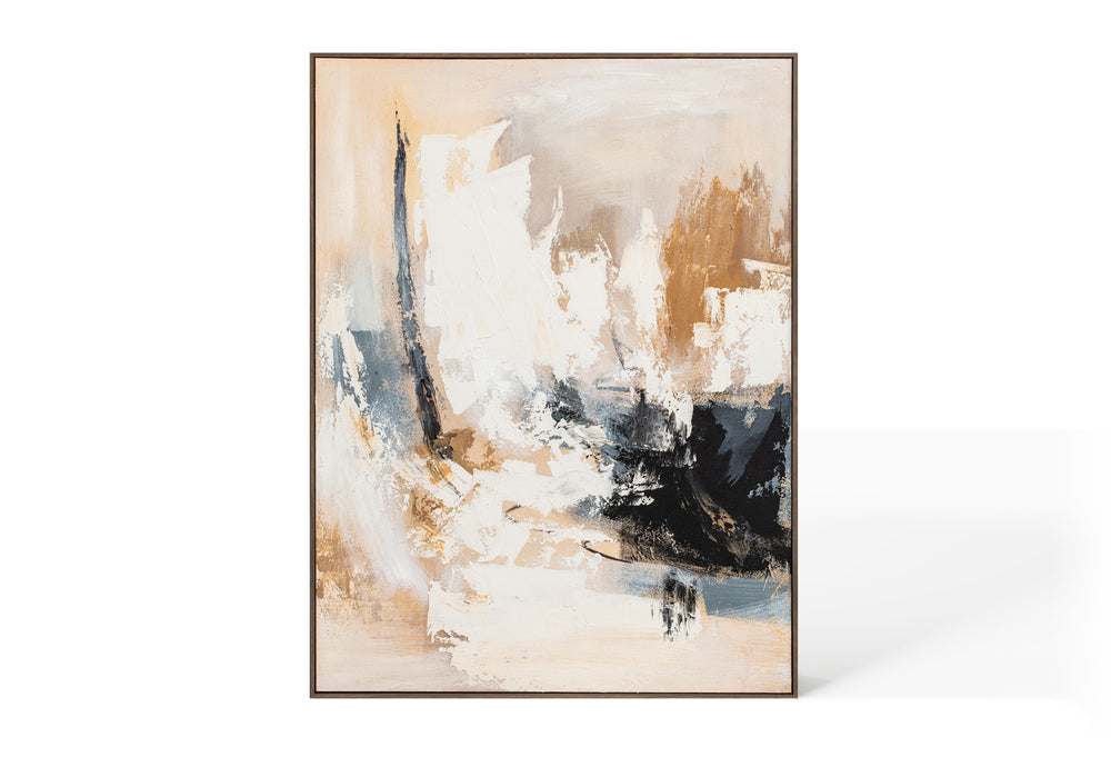 Oil on Canvas 72 Framed Abstract Painting 90 x 120cm - Berkeley Designs