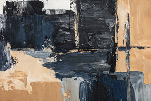 Oil on Canvas 75 Framed Abstract Painting 90 x 120cm - Berkeley Designs