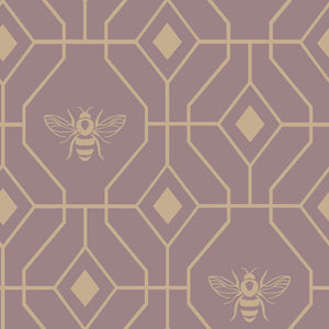 Bee Deco Single Duvet Set Blush - Riva