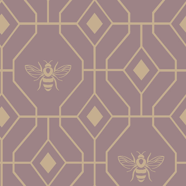 Bee Deco Single Duvet Set Blush - Riva