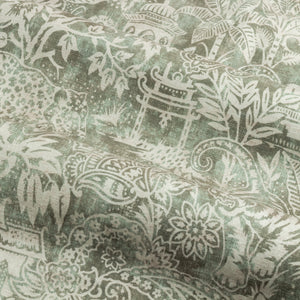 Bengal 167x137 Eyelet Curtains Sage - view 5