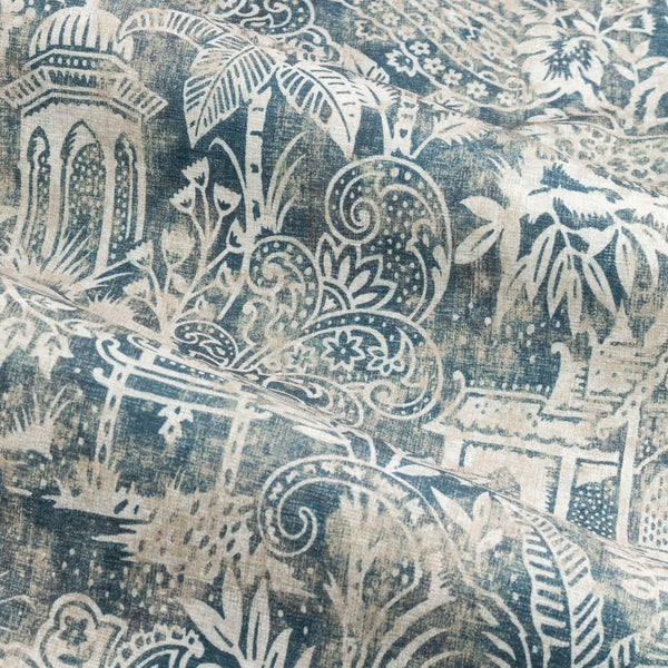 Bengal 167x137 Eyelet Curtains Wedgewood - view 5