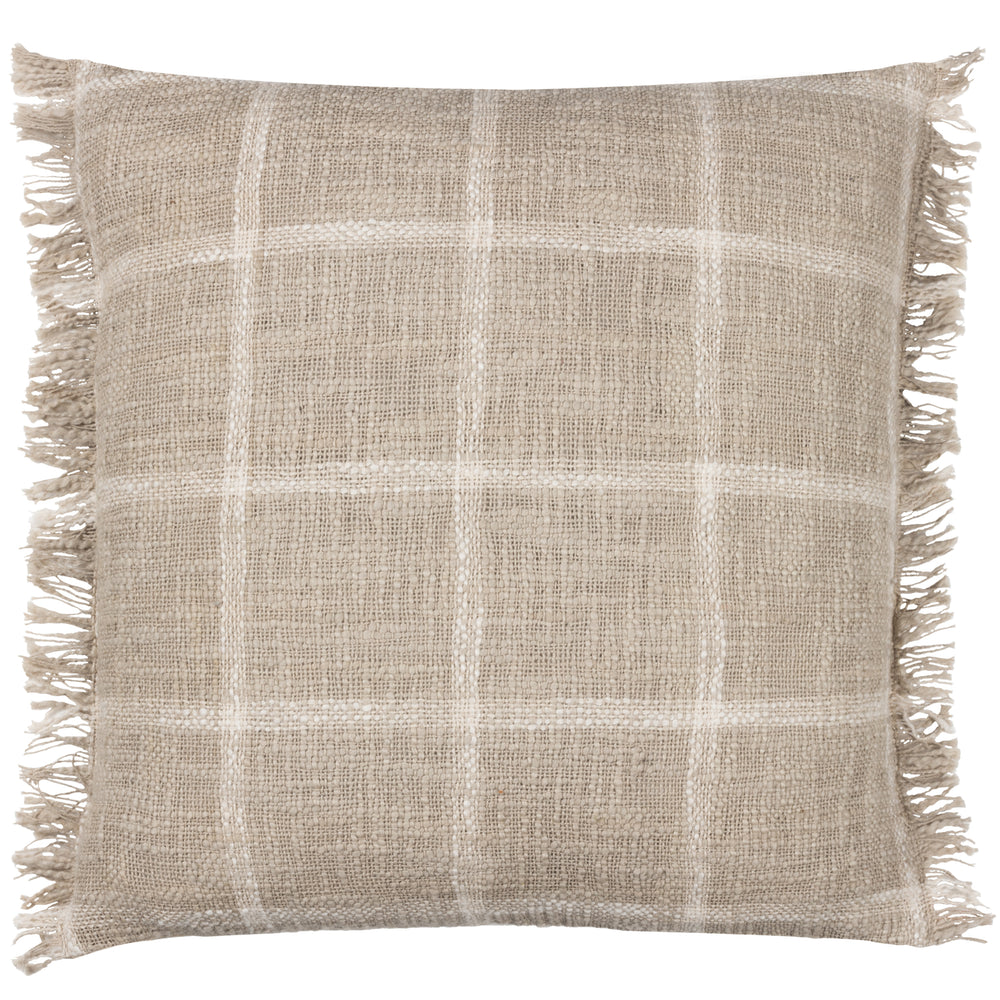Beni 45x45 Feather Filled Cushion Stone/natural