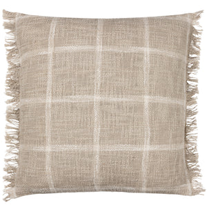 Beni 45x45 Feather Filled Cushion Stone/natural - view 2