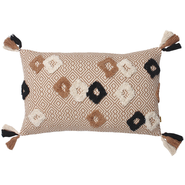 Benji 30x50 Feather Filled Cushion Cinnamon