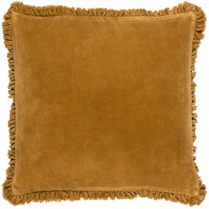 Bertie 45x45 Feather Filled Cushion Saffron - view 2