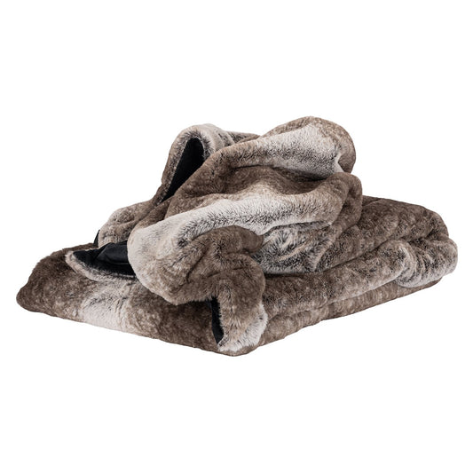 Furry blanket Nanoek (Brown)