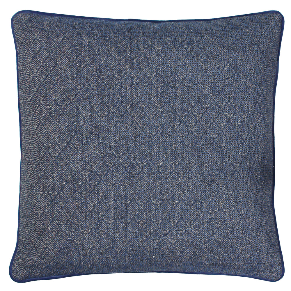 Blenheim 45x45 Feather Filled Cushion Navy - Canwell Interiors Limited - Riva