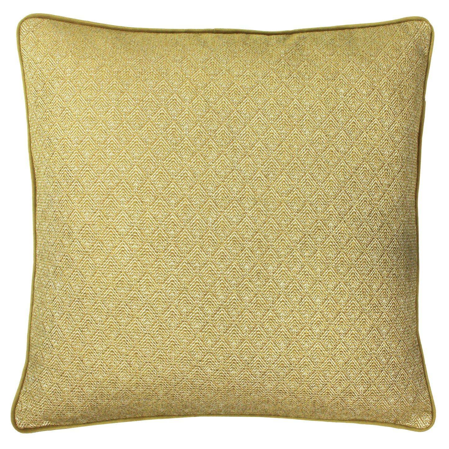 BLENHEIM 45X45 FEATHER FILLED CUSHION OCHRE