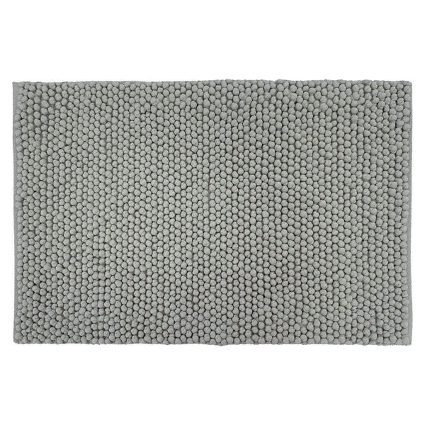 Bobble 50x80 Bath Mat Grey