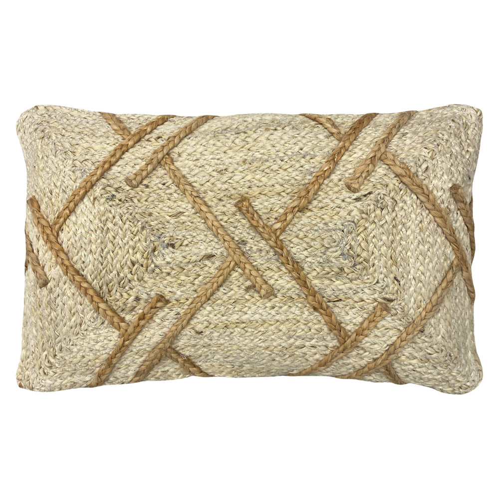 Boda 30x50 Feather Filled Cushion Natural