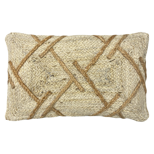 BODA 30X50 FEATHER FILLED CUSHION NATURAL