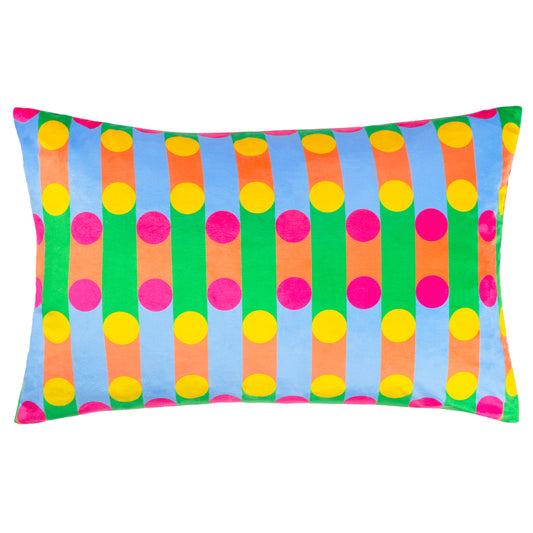BON BON 40X60 FEATHER FILLED CUSHION MULTI