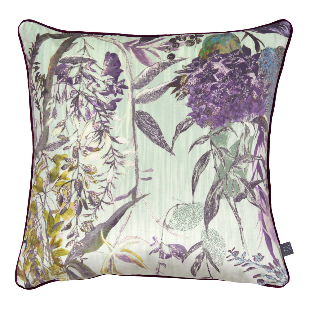 Botanist 55x55 Feather Filled Cushion Evergreen