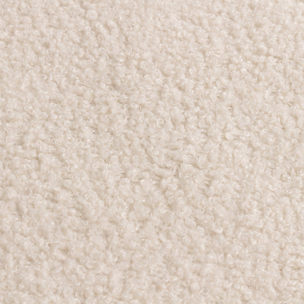 Boucle Single Duvet Set Ecru - Riva