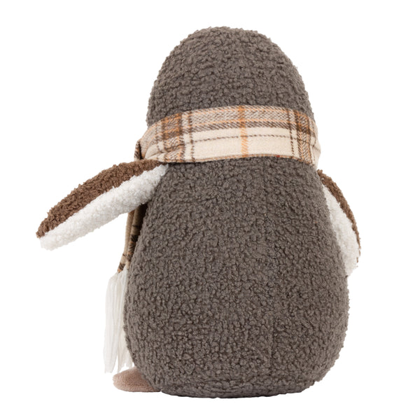 Boucle Penguin Doorstop Warm Grey - view 3