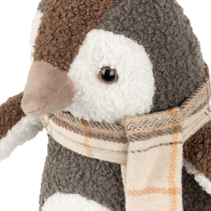Boucle Penguin Doorstop Warm Grey - view 4