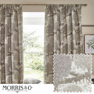 Brook 228x228 Pencil Pleat Curtains Linen - view 2