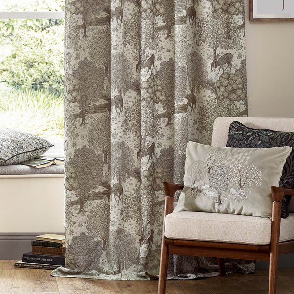Brook 228x228 Pencil Pleat Curtains Linen - view 5