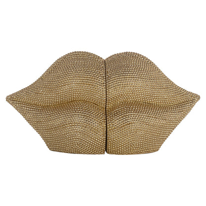 Bookstands Kiss gold (Gold)- Richmond Interiors