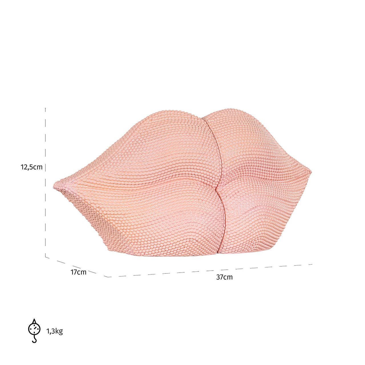 Bookstands Kiss pink (Pink)- Richmond Interiors