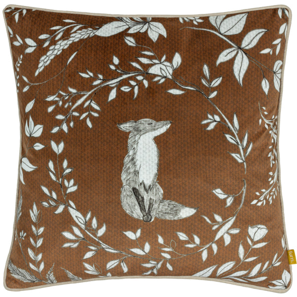 Buckthorn 43x43 Feather Filled Cushion Amber