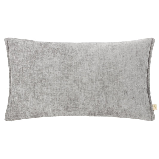 BUXTON 30X50 FEATHER FILLED CUSHION GREY