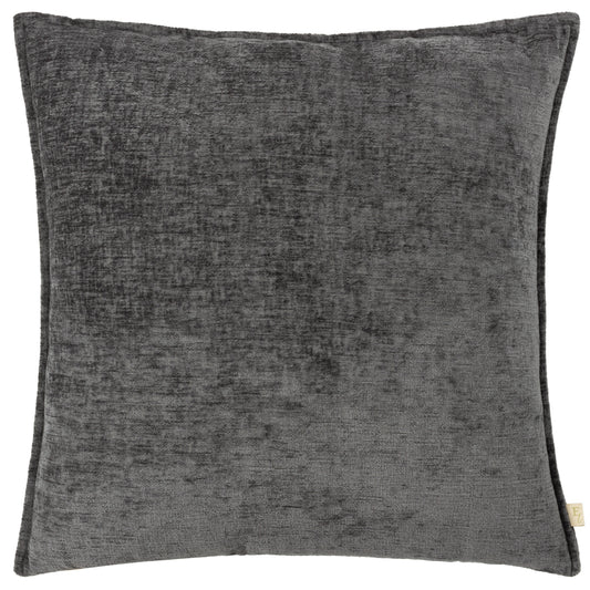 BUXTON 50X50 FEATHER FILLED CUSHION CHARCOAL