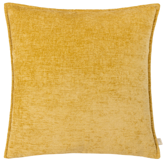 BUXTON 50X50 FEATHER FILLED CUSHION OCHRE